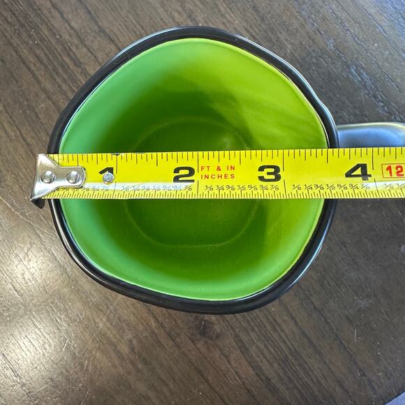 Rae Dunn  “WICKED” Black Green Coffee Mug Artisan Collection by Magenta - Picture 3 of 8